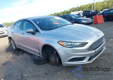 2017 Ford Fusion Hybrid Se from USA, damaged, VIN 3FA6P0LU5HR385139